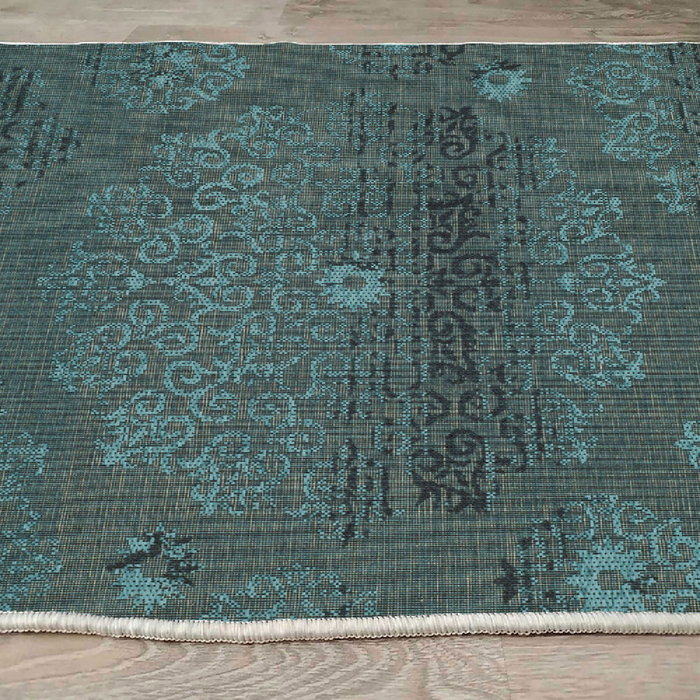 Conceptum Els1901 Alfombra de Terciopelo Multicolor 160 x 230 cm